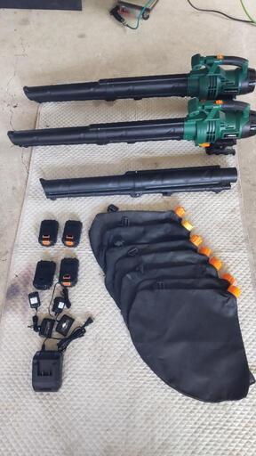 充電式ブロワバキューム（新品＋中古）