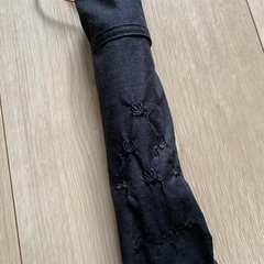 刺繍入りの日傘(折りたたみ)