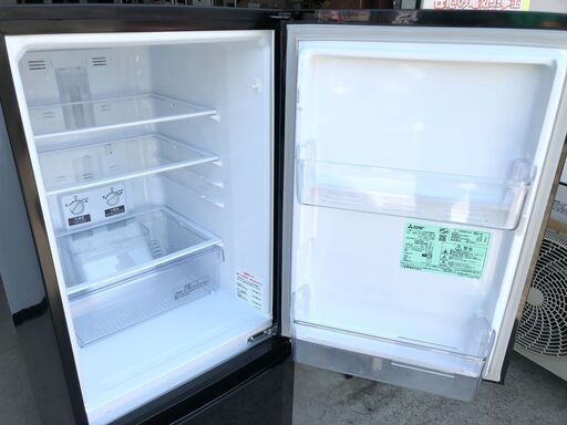 【動作保証あり】MITSUBISHI 2017年 MR-P15EC 146L 2ドア 冷凍冷蔵庫【管理KRR506】