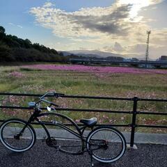 決まりました アンティークにも! ビーチクルーザー 超ロング