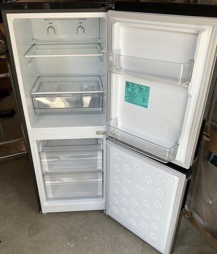 ハイアール ノンフロン冷凍冷蔵庫 JR-XP2NF148F 2021年 ORIGINALSELECT 冷蔵庫 2ドア 右開き 148L 冷凍室 54L 幅50.2cm