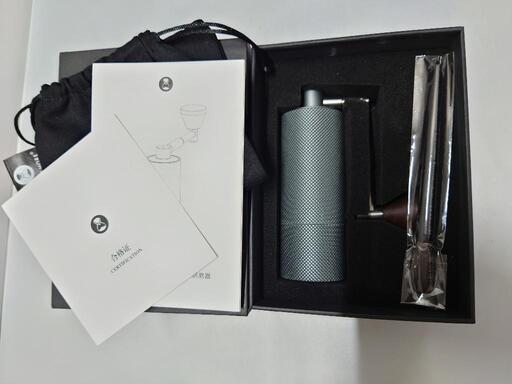 ヤフオクで入札されました。未使用タイムモア 栗子NANOコーヒーミル