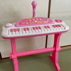 「受け渡しの方決まりました」キティちゃん　キーボード　電池式