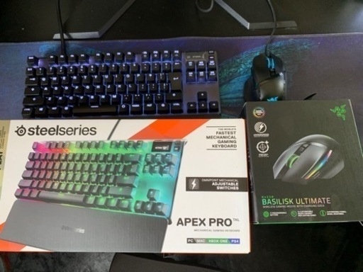 APEX PRO txlとレイザーバジリスク