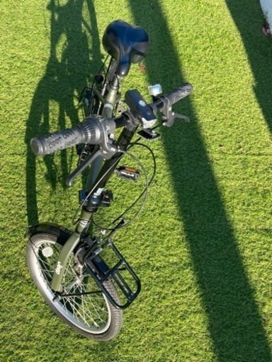 JEEP折りたたみ自転車モスグリーン