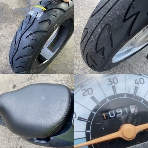 ☆アドレスV50低燃費FIモデル☆タイヤ・プラグ・グリップなど新品交換^_