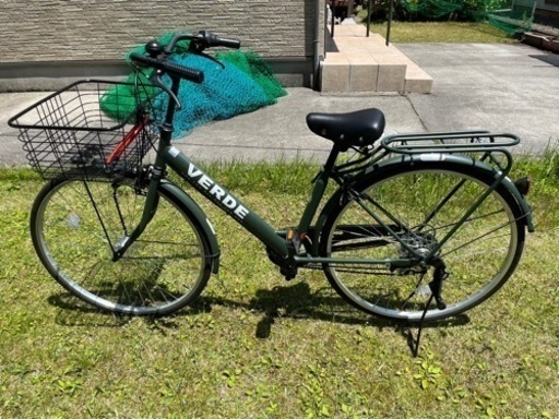 通学用BS Andante 27インチ LEDオートライト 内装5段変速