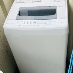 無料: HISENSE 4.5kg 洗濯機HW-T45C 一人暮...