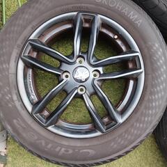 ☆タイヤホイール ガヤ5 16×6.5J 4-108 25 4本セット プジョー 3008等
