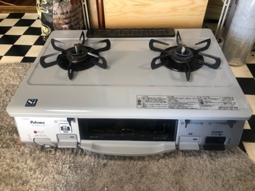 【リサイクルサービス八光】2012年製　パロマ　ガステーブル LP用左強火タイプ　IC-900V-L-LP