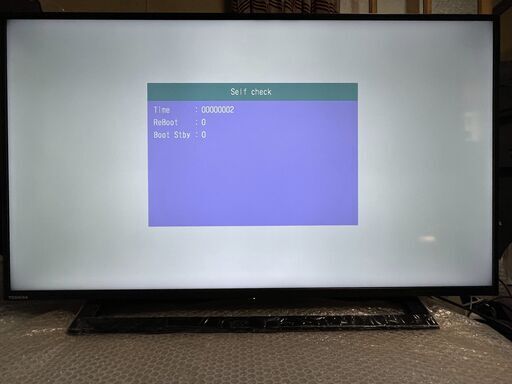 [売約済] 東芝　レグザ　40v型　40S22　稼働時間僅少：２時間　2020年製　ほとんど新品同様！！