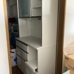 ニトリ 食器棚 ホワイト
