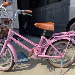【交渉中です】16インチ　自転車　EASTBOY  ピンク