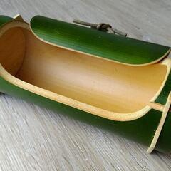 竹の形をした入れ物②（蓋付き）