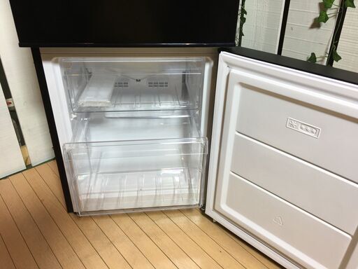 【愛品館八千代店】保証充実NITORI　2022年製　140L2ドア冷凍冷蔵庫NTR-140BK