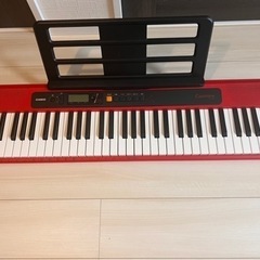 2021年製CASIO® CT-S200RD 電子キーボード　赤...