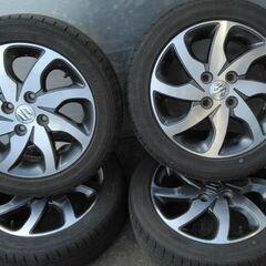 スズキ純正 アルミホイール + 夏タイヤ 14800円⭐165/55R14 14×4.5J