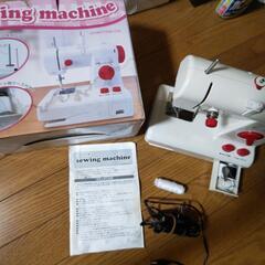 美品 sewing machine ミシン 赤 FHSM-208