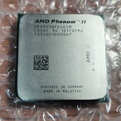 【CPU】AMD Phenom II X4 945(95W) 動...