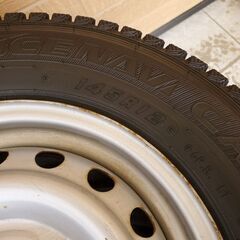 グッドイヤー アイスナビカーゴ 145/r12 タイヤホイールセット