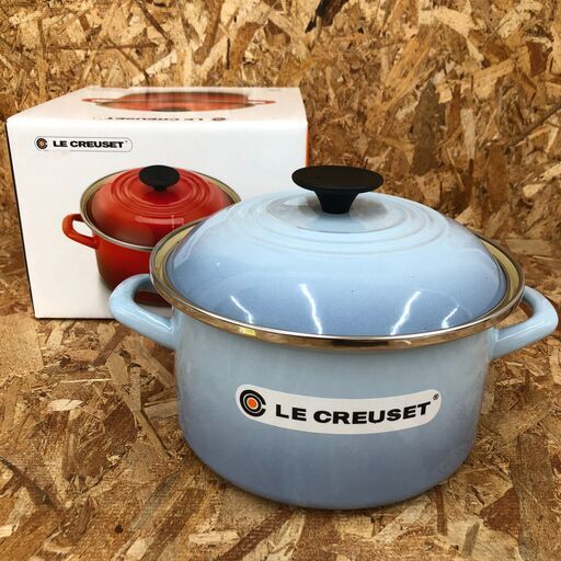 Wa477　LE CREUSET　キャセロール鍋　20㎝