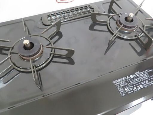 21年製 リンナイガスコンロ LPガス用 KSR562BKR 右強火 【公式通販