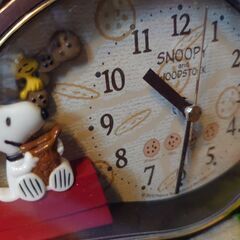 【スヌーピー】置き時計