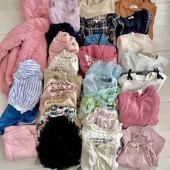 120女の子　キッズ服 まとめ売り　使用済