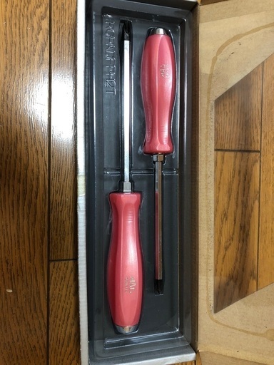 MAC TOOL マックツール　限定　サクラ　ピンク　貫通　ドライバー　2本セット