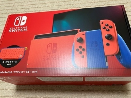「Nintendo Switch マリオレッド×ブルー セット」