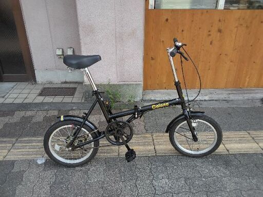 美品】コロノ 16インチ折りたたみ自転車