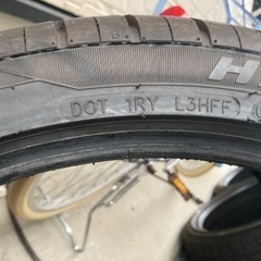 ほぼ新品19インチタイヤ　乗り心地も良し！