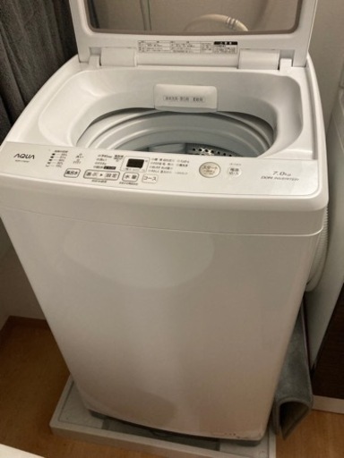 洗濯機 AQUA aqwv7mw