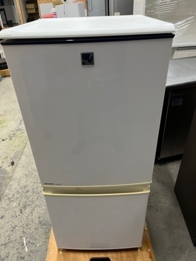 SHARP 冷凍冷蔵庫 SJ-V14S-KB 2ドア　洗浄除菌済み
