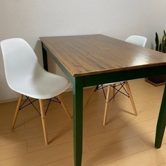 ダイニングテーブル　IKEA  ヴィンテージ　
