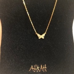 AHKAH ダイヤモンドパブェネックレス【販売証明書あり】