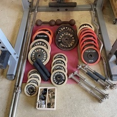 IROTEC（アイロテック）パワーラックHPMラットオプションセット/75ｍｍ角 厚さ３ｍｍの極太鋼材のフレーム採用/ ベンチプレス・懸垂・スクワット・ディップス・ローイング・大型マシン