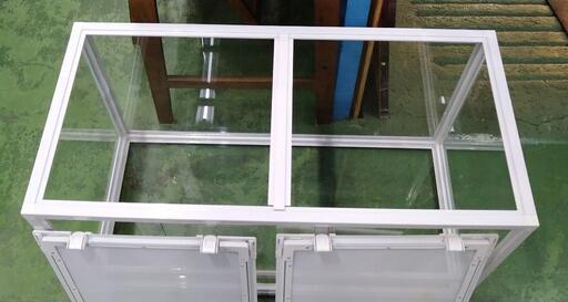 爬虫類ガラスゲージ 95×45×45