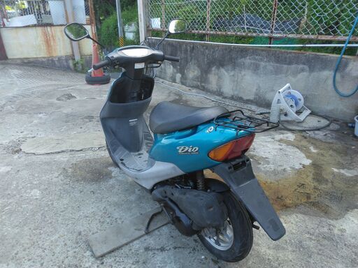 にこ様 ホンダライブディオ 青 AF35 オイル継ぎ足しタイプ フロント