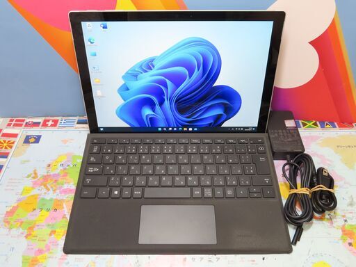 JC04240 マイクロソフト Surface Pro 6 1796 タッチ キーボード 美品 office2019