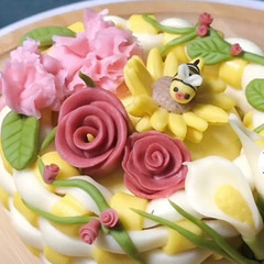 特別注文クリーム不使用小麦粉キャラクターケーキ