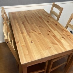 IKEA ダイニングテーブル【6/4】引き取り