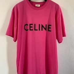 【CELINE】ルーズTシャツ コットンジャージー クランベリー...