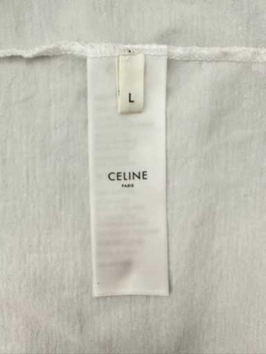 CELINE】セリーヌ ルーズ Tシャツ コットンジャージー ホワイト 半袖③