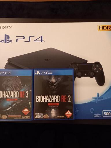 PS4 本体 すぐ遊べます。薄型最終モデルPS4ソフトセット