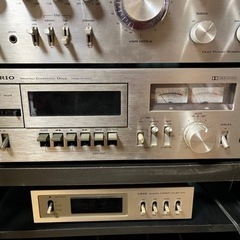 TRIO現JVCケンウッド　ヴィンテージオーディオセット