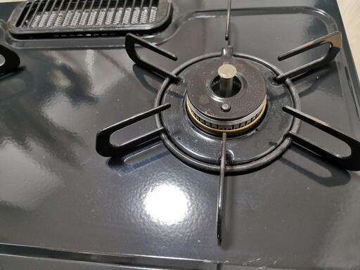 パロマ 2口ガスコンロ IC-S37K-L (都市ガス用) 2021年製