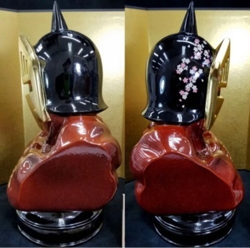 KIN29TOY 山中塗 ロビンマスク 胸像 ソフビ（漆塗りver.）