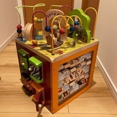 知育玩具　木箱