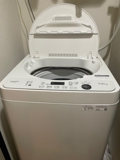 洗濯機【2021年製　SHARP】